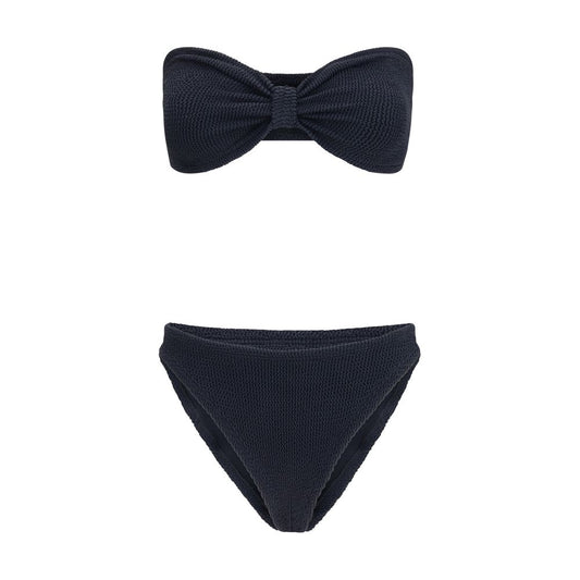 Hunza G Black Polyamide Bikini
