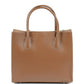 19V69 Italia Brown Leather Tote Bag