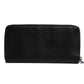 Prada Baltico Saffiano Leather Zip Travel Wallet
