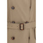Burberry Brown Silk Trench Coat