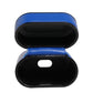 Dolce & Gabbana Case Blue Calf Leather Logo Flip Holder Strap Airpods