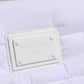 Dolce & Gabbana White Logo Plaque Polyester Quilted Shoulder Borse Bag