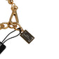 Dolce & Gabbana Gold Brass Pearl Embellished Chain Link Jewelry Bracelet