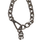 Dolce & Gabbana Silver Tone Heavy Chain Link Signature DG Logo Bracelet