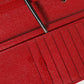 Dolce & Gabbana Red Dauphine Leather ID Men Card Holder Bifold Wallet