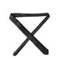Dolce & Gabbana Black Solid 100% Silk Adjustable Men Tied Necktie Tie