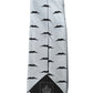 Dolce & Gabbana Light Gray Mustache Fantasy Silk Adjustable Necktie Tie