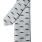 Dolce & Gabbana Light Gray Mustache Fantasy Silk Adjustable Necktie Tie