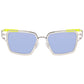 Nike Gray Metal Sunglasses