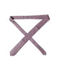 Dolce & Gabbana Multicolor Patterned Silk Adjustable Men Tied Necktie Tie