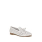 Fratelli Rossetti White Calf Leather Bos Taurus Slip-On Loafers