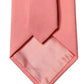 Dolce & Gabbana Coral Pink Polyester Adjustable Women Tied Necktie Tie