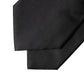 Dolce & Gabbana Black Satin Silk Blend Adjustable Women Tied Necktie Tie