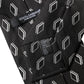 Dolce & Gabbana Black Patterned Silk Adjustable Women Tied Necktie Tie