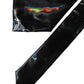 Dolce & Gabbana Black Iridescent Silk Adjustable Women Tied Necktie Tie