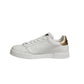 Dolce & Gabbana White Gold Crest Crown Portofino Sneakers Shoes