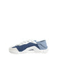 Dolce & Gabbana Blue White Low Top NS1 Sneakers Shoes
