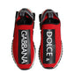 Dolce & Gabbana Red Logo Low Top Sorrento Sneakers Shoes