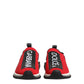Dolce & Gabbana Red Logo Low Top Sorrento Sneakers Shoes