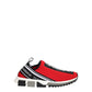 Dolce & Gabbana Red Logo Low Top Sorrento Sneakers Shoes