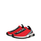 Dolce & Gabbana Red Logo Low Top Sorrento Sneakers Shoes