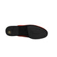 Dolce & Gabbana Red Suede DG King Men House Slipper Shoes