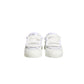Dolce & Gabbana White Calfskin Leather Low Top Sneakers Shoes