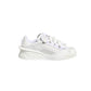 Dolce & Gabbana White Calfskin Leather Low Top Sneakers Shoes