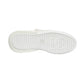 Dolce & Gabbana White Calfskin Leather Low Top Sneakers Shoes