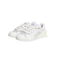 Dolce & Gabbana White Calfskin Leather Low Top Sneakers Shoes