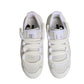 Dolce & Gabbana White Calfskin Leather Low Top Sneakers Shoes