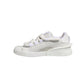Dolce & Gabbana White Calfskin Leather Low Top Sneakers Shoes