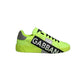 Dolce & Gabbana Green Logo Tape Low Top Portofino Sneakers Shoes