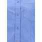 Balenciaga Blue Cotton Shirt