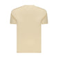 Coveri Moving Beige Cotton Men's T-Shirt