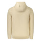 Coveri Moving Beige Cotton Men Hoodie