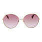 Max Mara Rose Gold Metal Sunglasses