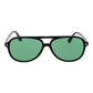 Web Black Acetate Sunglasses