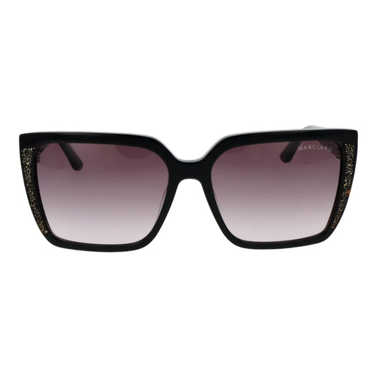 Marciano by Guess Black Acetate Sunglasses
