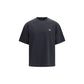 Fred Perry Black Cotton T-Shirt