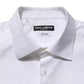 Dolce & Gabbana White Bib Cotton Poplin Dress Formal Shirt