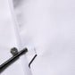 Dolce & Gabbana White Bib Cotton Poplin Dress Formal Shirt