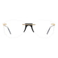Andy Wolf Black Metal & Plastic Glasses (Frames)