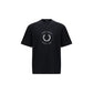 Fred Perry Black Cotton T-Shirt