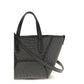 Brunello Cucinelli Black Calf Leather Bos Taurus Shoulder Bag