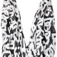 Dolce & Gabbana Black White Logo Sleeveless Floor Length Maxi Dress