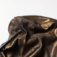 Dolce & Gabbana Bronze Asymmetrical Draping OneShoulder Dress
