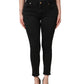 Dolce & Gabbana Black Skinny Cotton Low Waist Denim Jeans