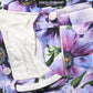 Dolce & Gabbana Multicolor Floral Print CroppedTrouser Pants