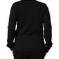 Dolce & Gabbana Black Wool Knit Button Cardigan Sweater